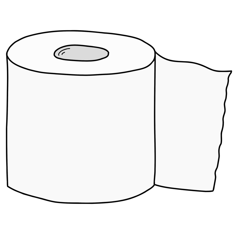 Töm toarullen