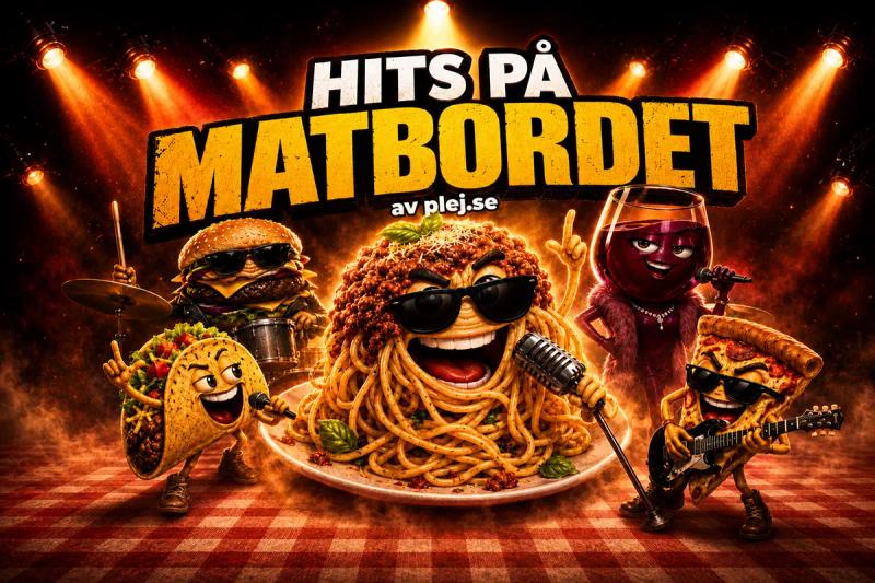Hits på matbordet musikquiz